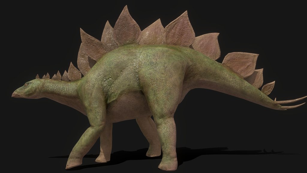 PBR Stegasaurus (Animated)