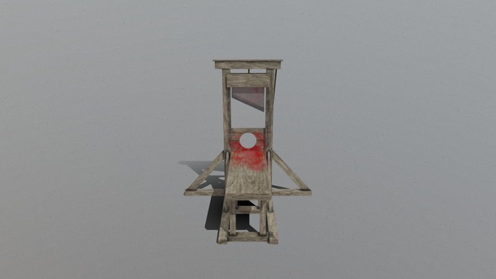 Гильотина 3D Model