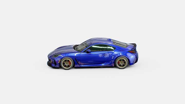 Subaru Brz | www.vecarz.com – Free 3D Model STL