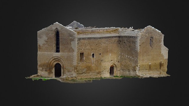 Monestir Sense Teulada 3D Model