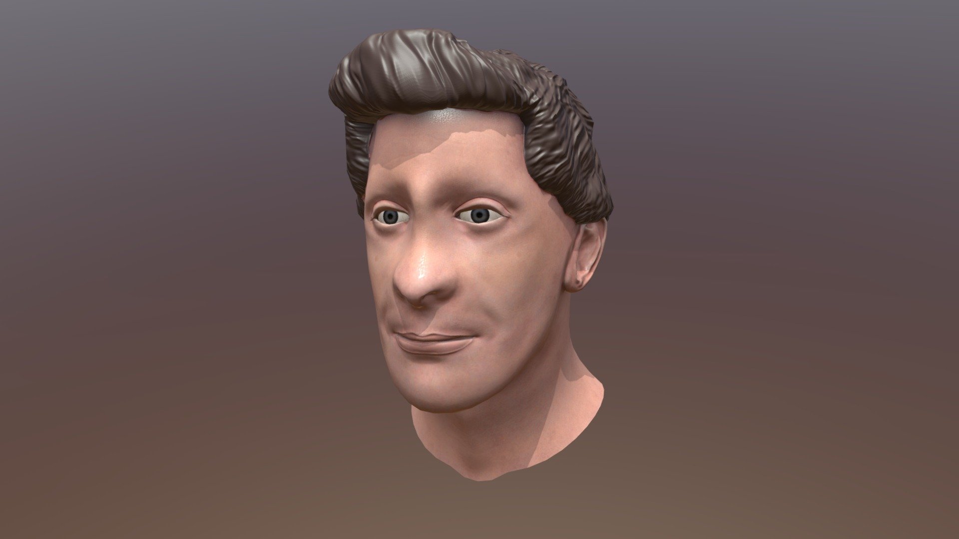 Character Bust 3d Model By Jntucson [ec270a2] Sketchfab