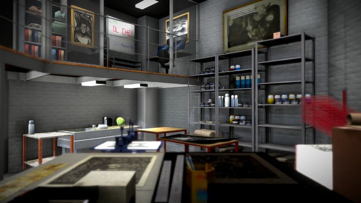 Taller de Producción e Investigación Gráfica 3D Model
