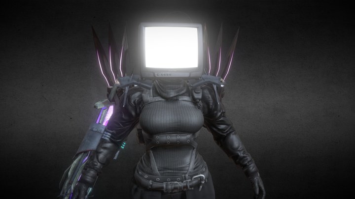 Tvwoman 3D models - Sketchfab