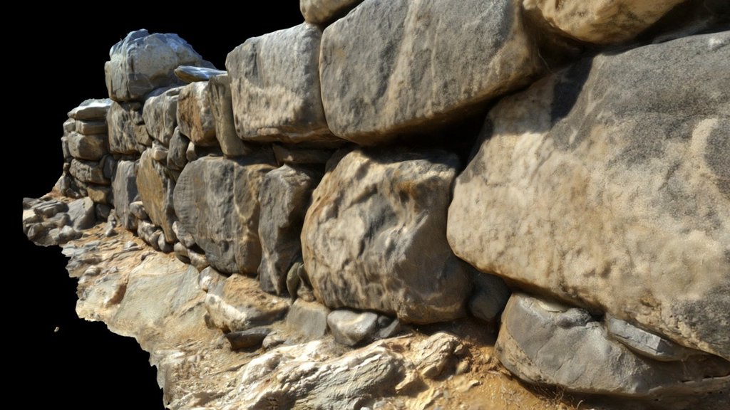 Pseira Island, Crete. Stone Masonry
