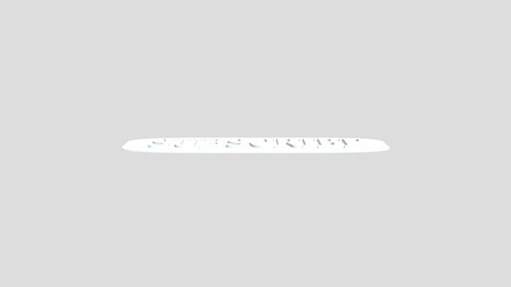 Subscribe Button 3D Model