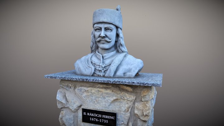 II. Rakoczi Ferenc 3D Model