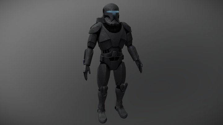 Clone Commando | "Omega" Squad 3D Model
