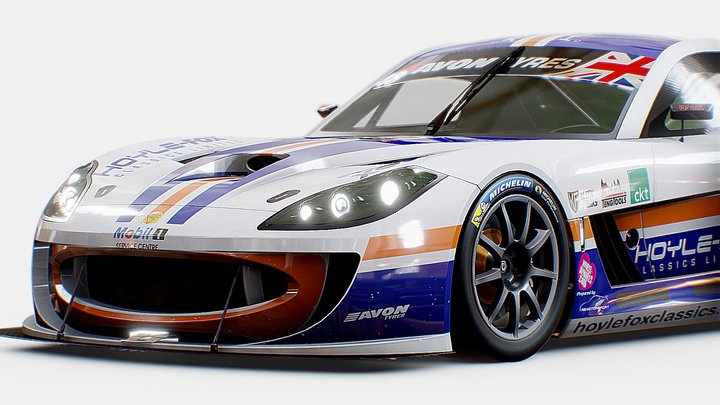 Ginetta G55 | www.vecarz.com – Modèle 3D gratuit STL