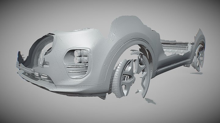 Kia car scanned with Shining Einstar 3d scanner 3D Model