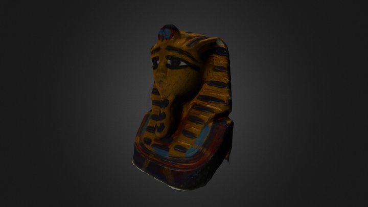 Pharaon Head 3D Model