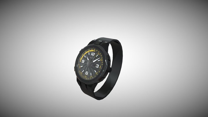 7354-watch01 3D Model