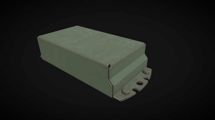 Explosive reactive armour (ERA) Kontakt-1 3D Model