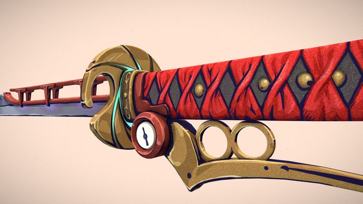 Katana I.Z-Taisho 3D Model