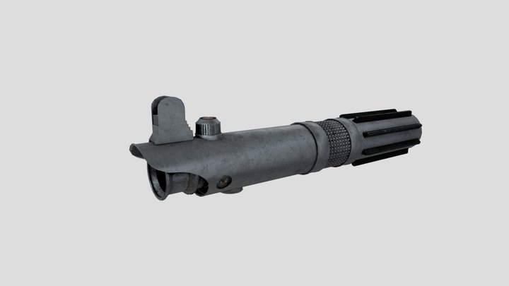 Anakin Skywalker's Lightsaber (Episode 3) 3D Model