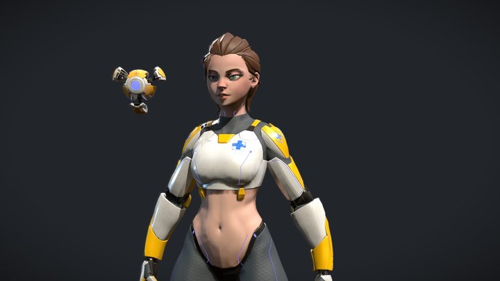 Combat medic 3D Model