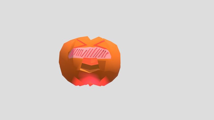 Kawaii-o-lantern 3D Model