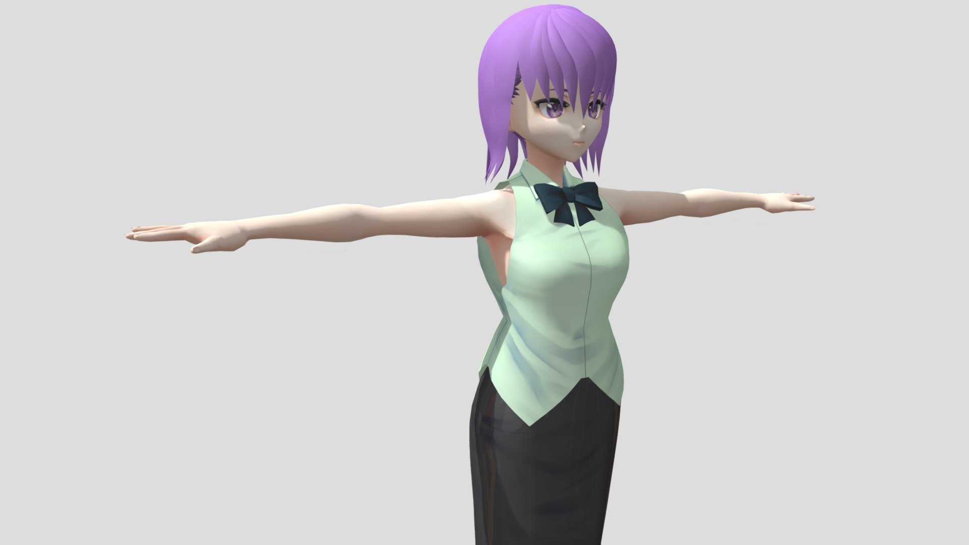 【anime Character Alex94i60】hoshino Buy Royalty Free 3d Model By 3d