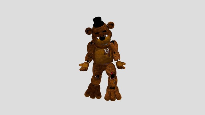 Corpse Freddy 3D Model