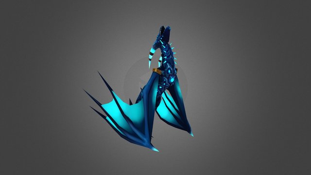 Dragon_Anim_FireBall 3D Model
