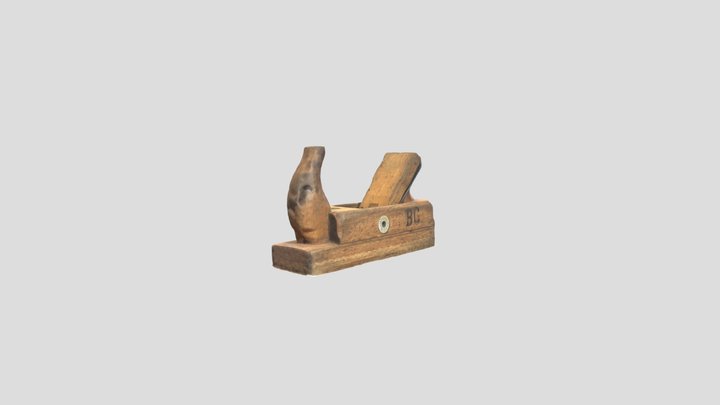 Bernard Grunberg's Wooden Plane 3D Model