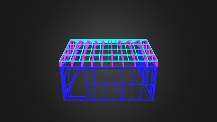 Офис штаб 3D Model