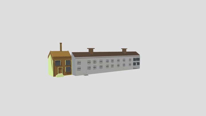 Low-Poly Houses