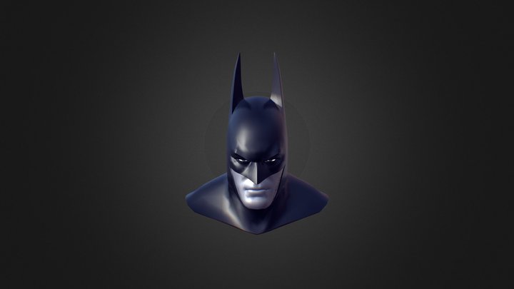 Batman Face1 3D Model