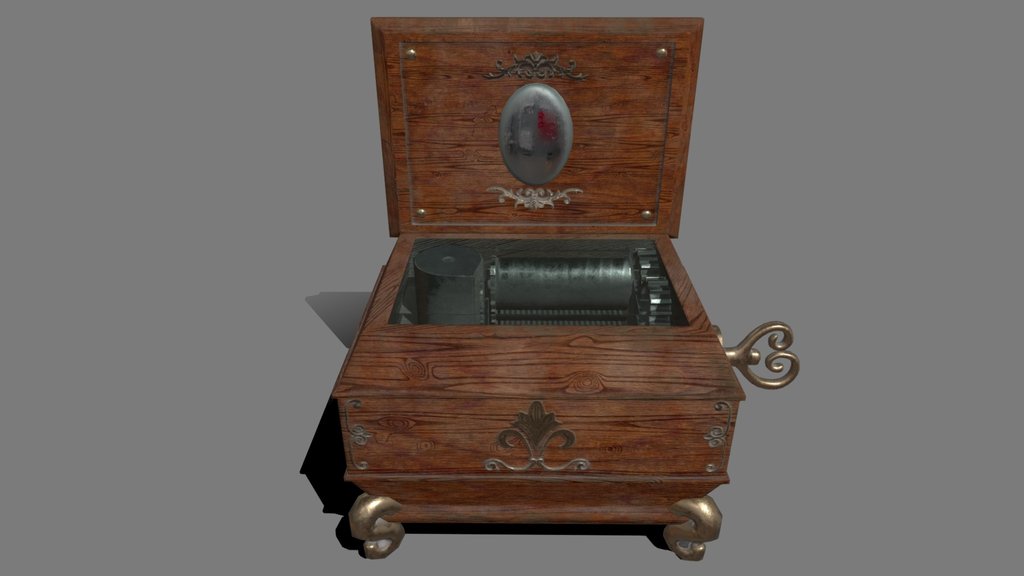Music Box - Mid Poly