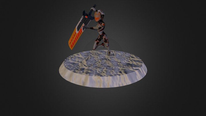 League of Legends Fan Art (Project: Riven) 3D Model