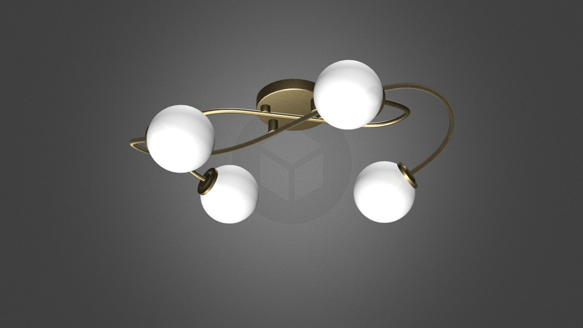 Athen 4x28W ceiling lamp
