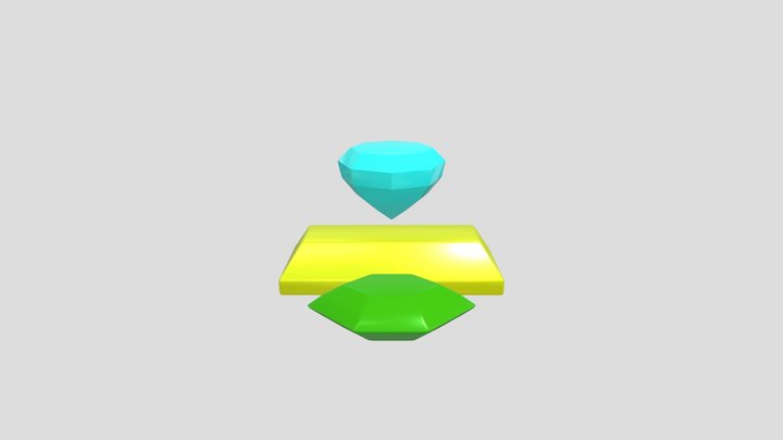 Gem Collectibles 3D Model