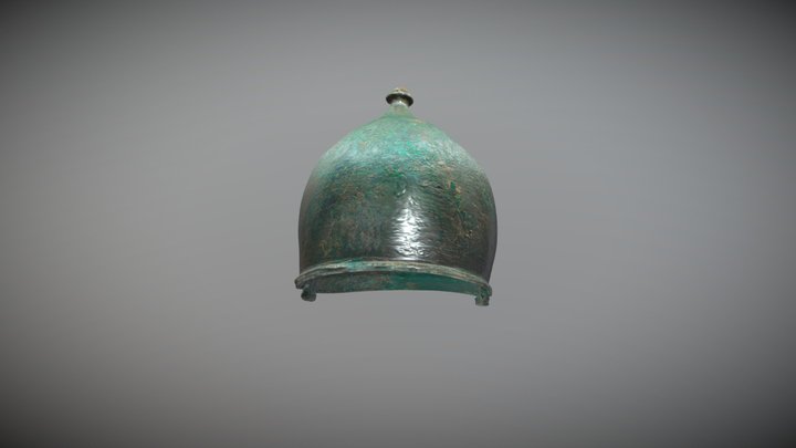Casco celtíbero 3D Model
