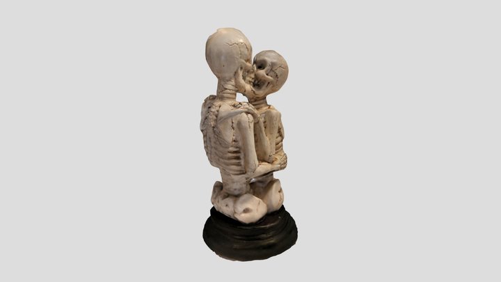 skeleton lovers 3D Model