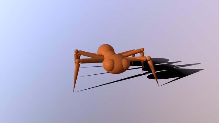 Ant animation test 3D Model