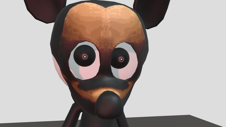 Spirit Face Trailer Scene 3D Model