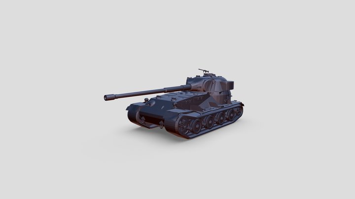 Pz. Kpfw 7 3D Model