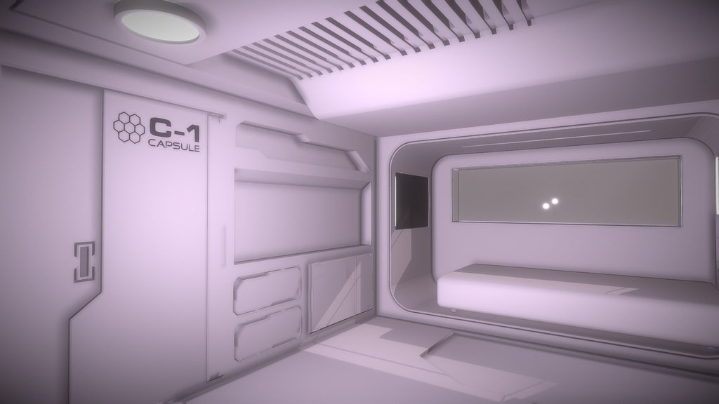 Sci-Fi Interior Room