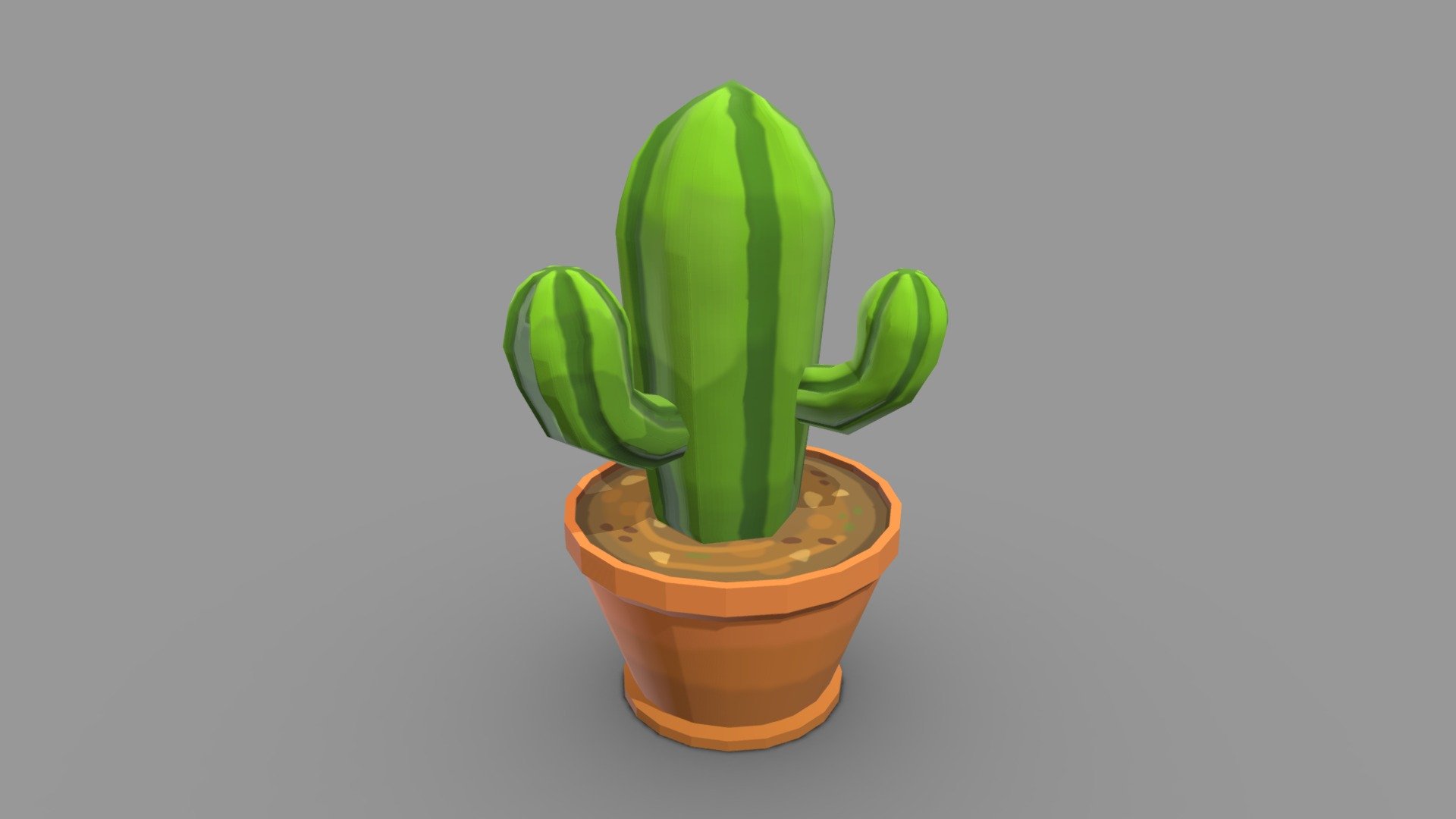 Stylized Cactus - Download Free 3D model by Mychal Rodriguez ...