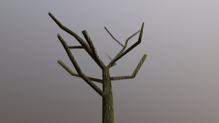 Lowpoly Tree 3D Model