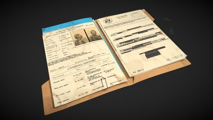 Criminal Files 3D Model