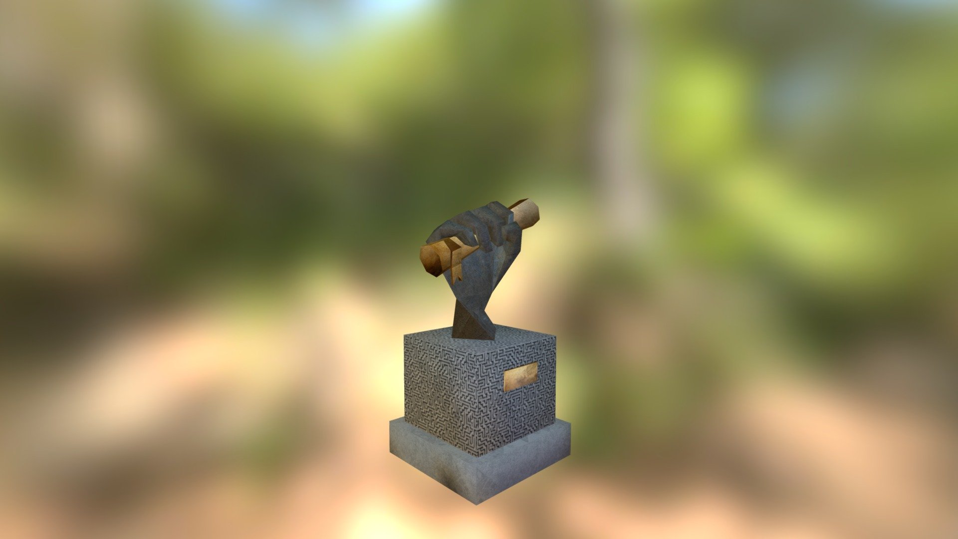 Hand sculpture