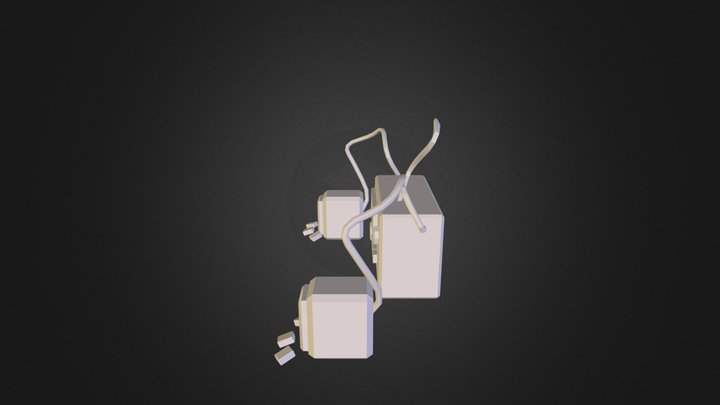 Radio Bot 3D Model