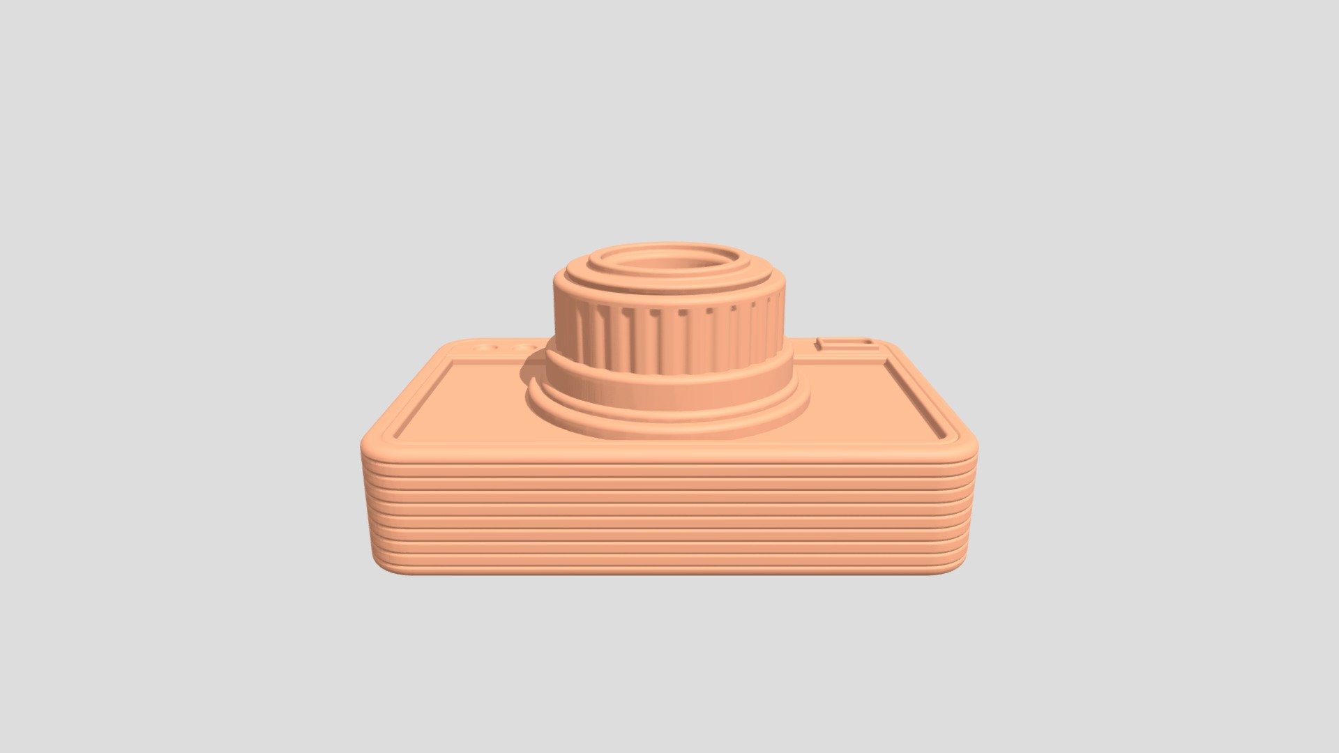 Simple photo camera - Download Free 3D model by PaulGhs [ec40247 ...