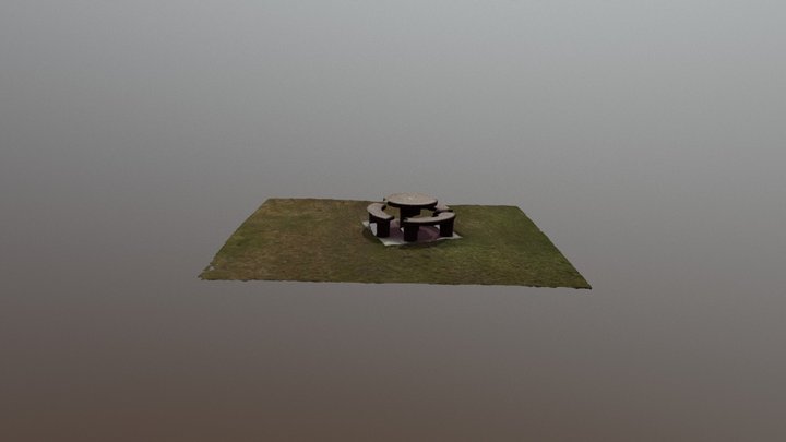 Table at Quality Services Building Complex 3D Model