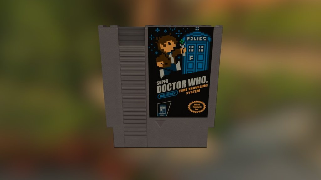 Doctor Who NES Cartridge