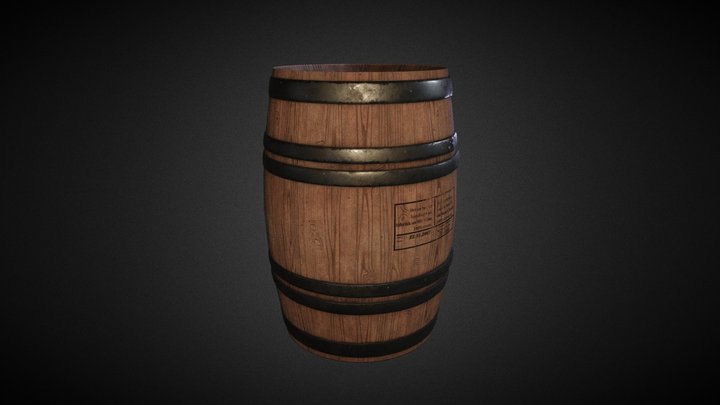 Barrel test 01 3D Model