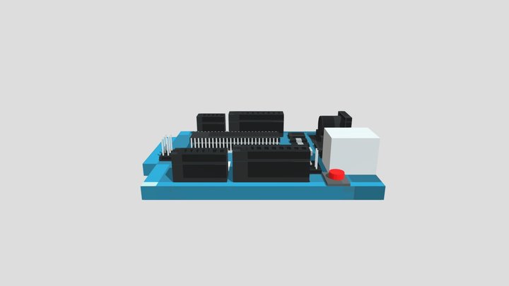 Arduino Uno 3D Model