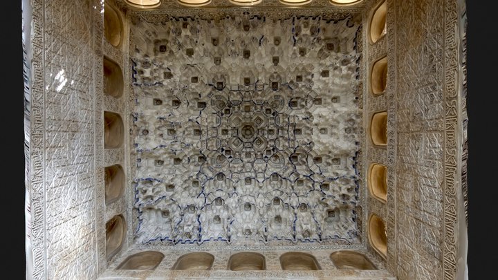 Muqarnas Ceiling at the Alhambra 3D Model