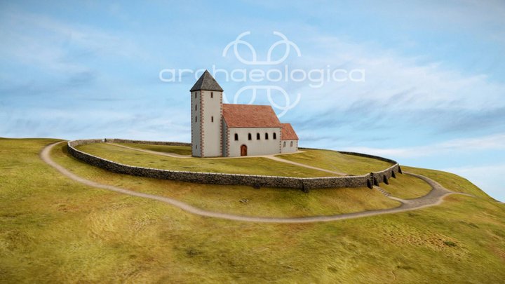 Kirche St. Vitus - Romanische Bauphase 2 3D Model