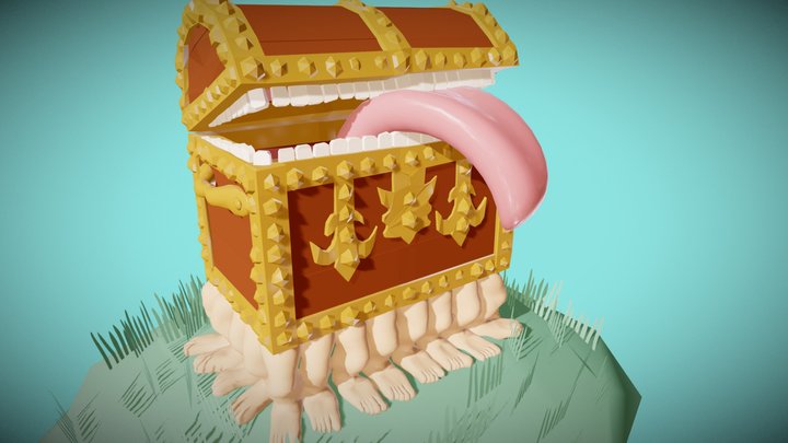 The Luggage 3D Model